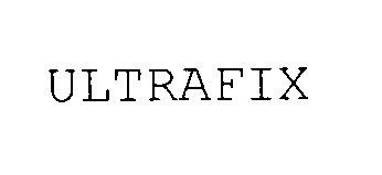 Trademark Logo ULTRAFIX