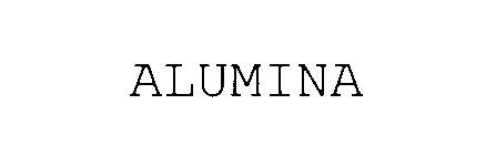 Trademark Logo ALUMINA