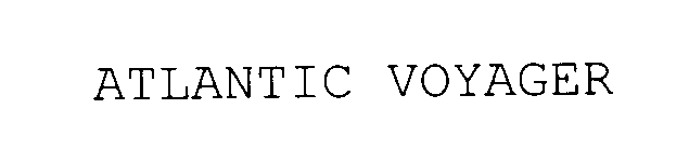 Trademark Logo ATLANTIC VOYAGER