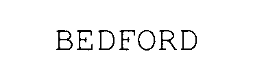 Trademark Logo BEDFORD