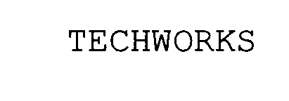 Trademark Logo TECHWORKS