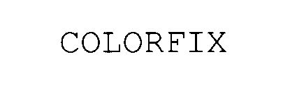  COLORFIX