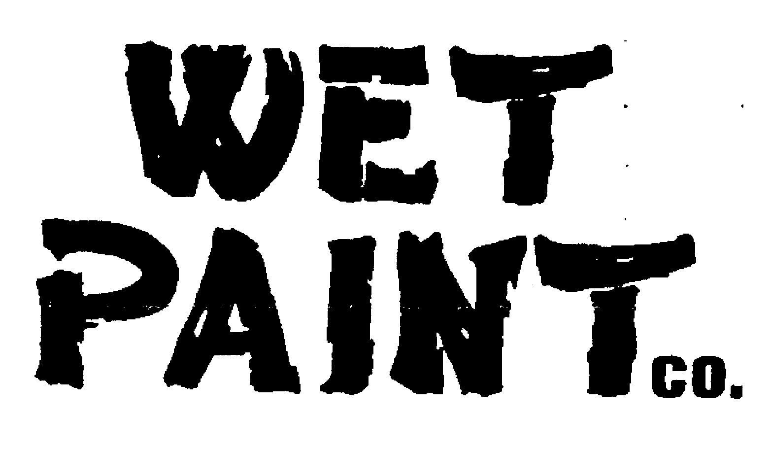 Trademark Logo WET PAINT CO.