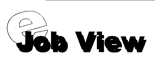 Trademark Logo E JOB VIEW