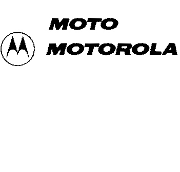  M MOTO MOTOROLA