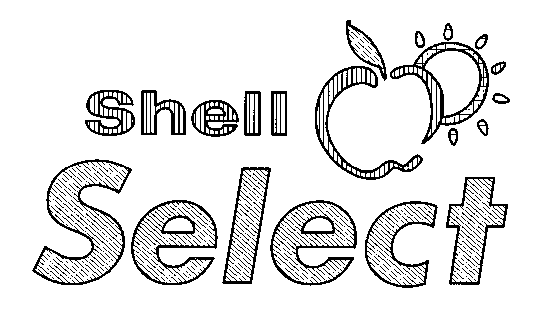 Trademark Logo SHELL SELECT