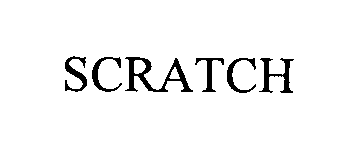 Trademark Logo SCRATCH