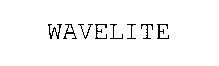 Trademark Logo WAVELITE