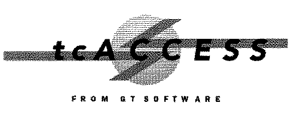  TCACCESS FROM GT SOFTWARE