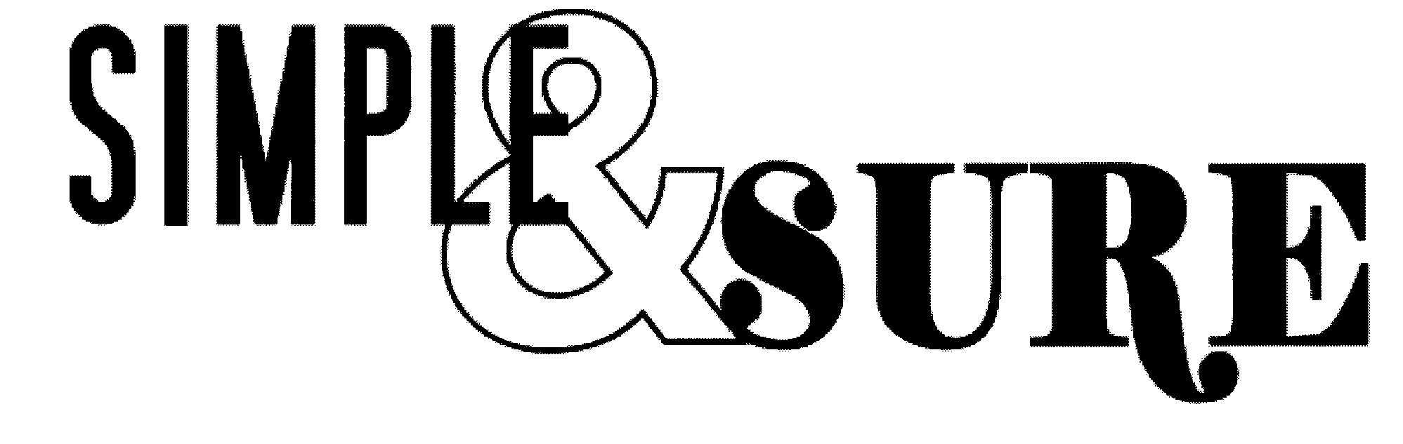 Trademark Logo SIMPLE & SURE