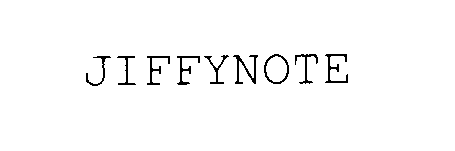  JIFFYNOTE