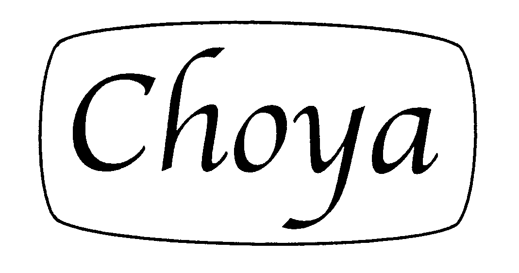 Trademark Logo CHOYA