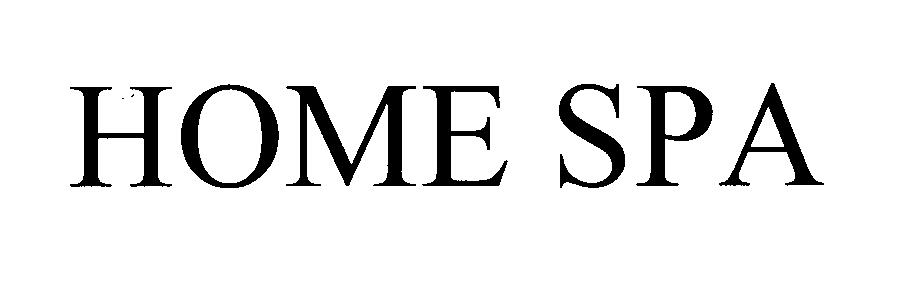 Trademark Logo HOME SPA