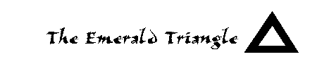 Trademark Logo THE EMERALD TRIANGLE