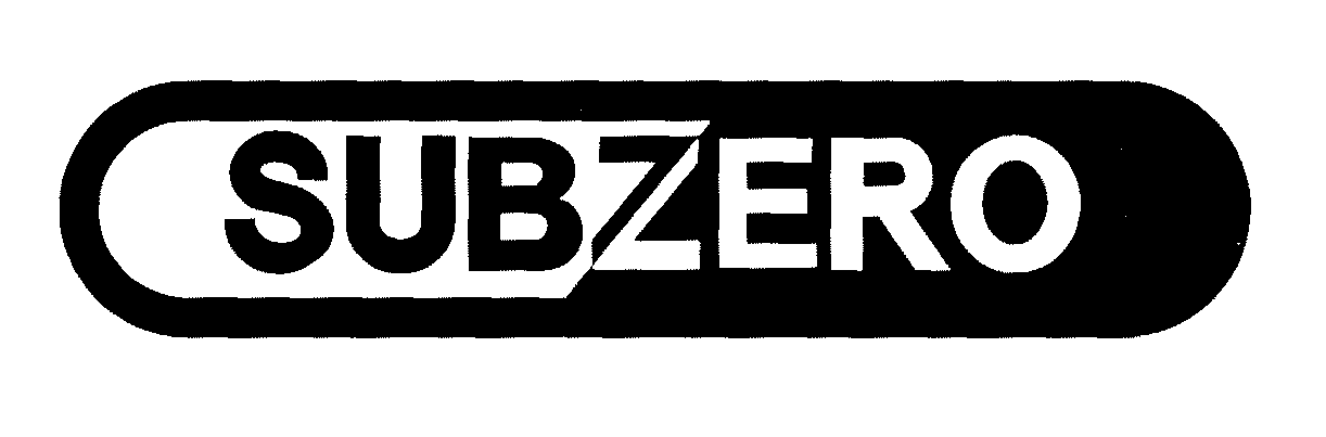 Trademark Logo SUBZERO