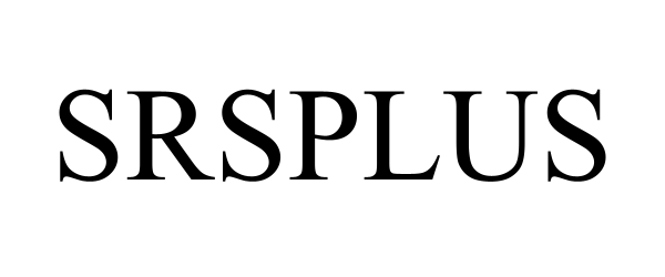 Trademark Logo SRSPLUS