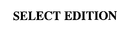 Trademark Logo SELECT EDITION