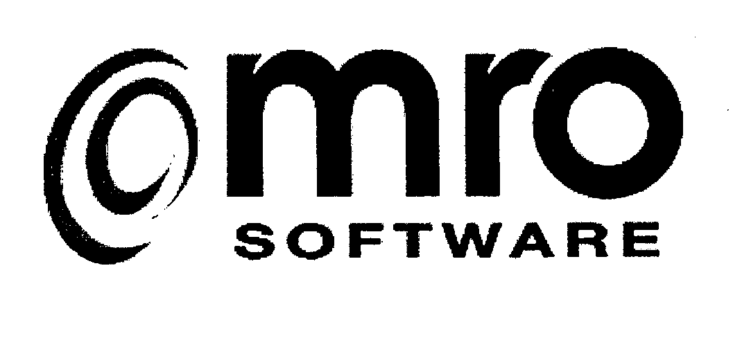 Trademark Logo MRO SOFTWARE
