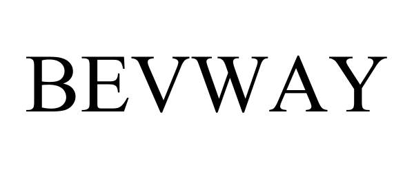 Trademark Logo BEVWAY