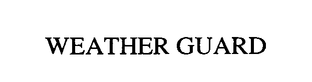 Trademark Logo WEATHER GUARD