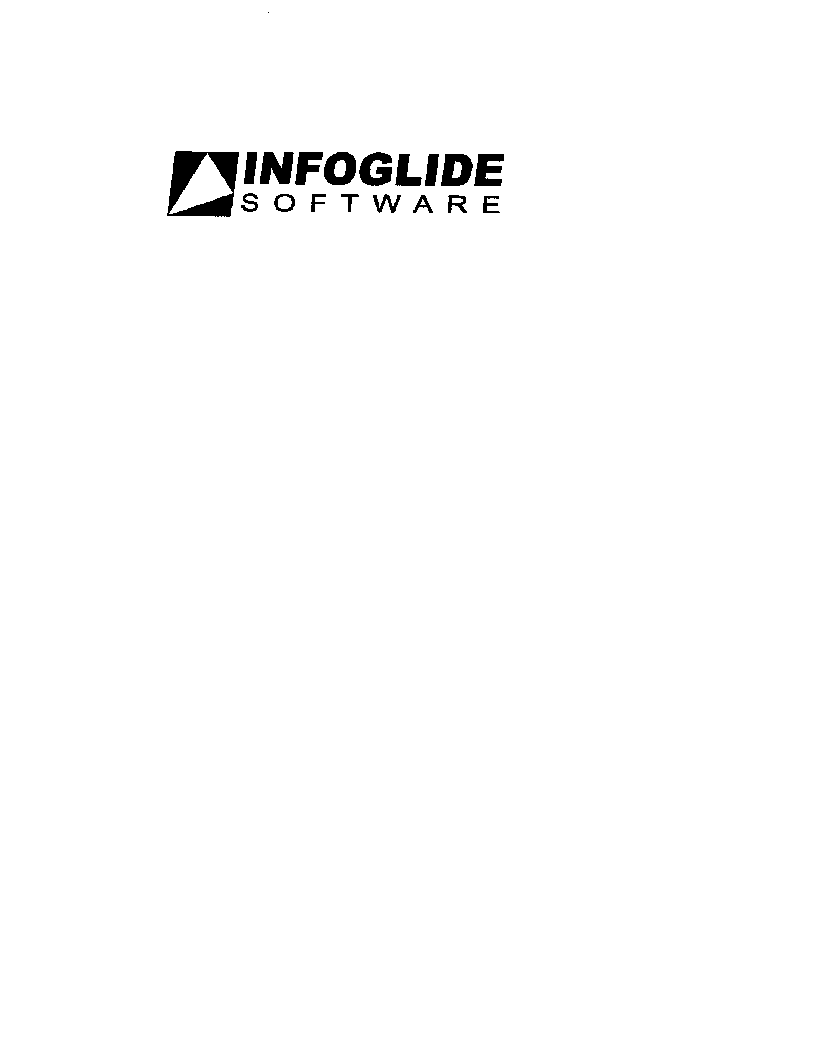  INFOGLIDE SOFTWARE