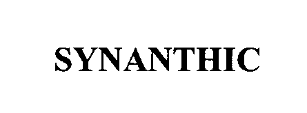 Trademark Logo SYNANTHIC