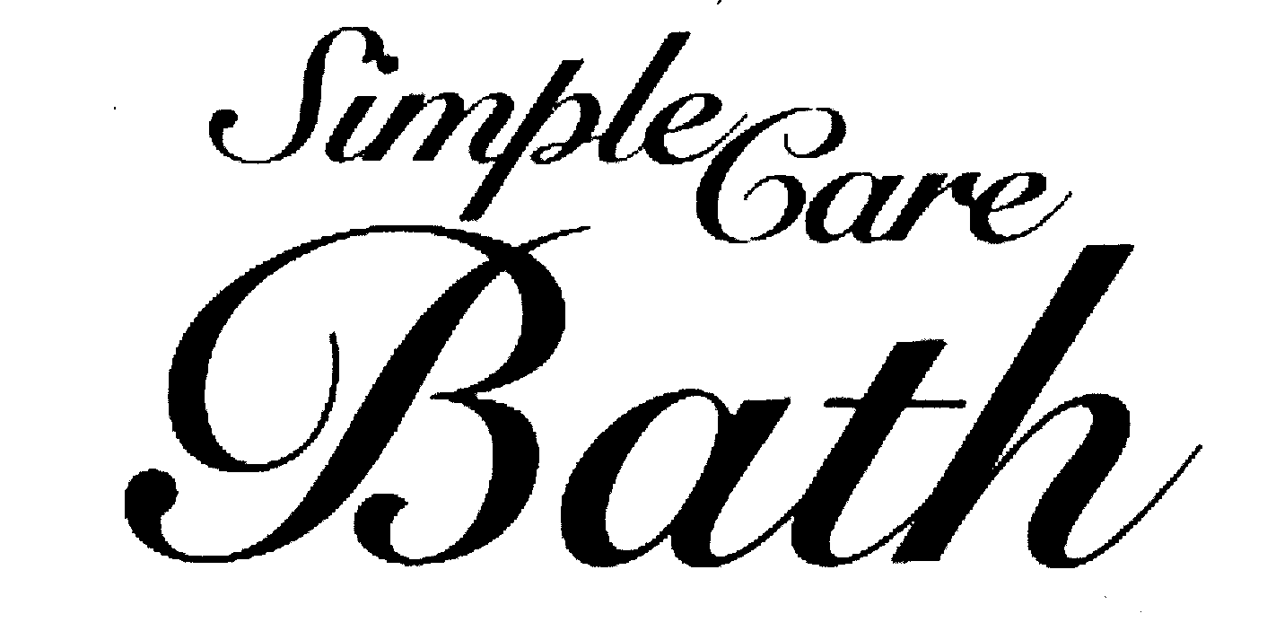 Trademark Logo SIMPLE CARE BATH