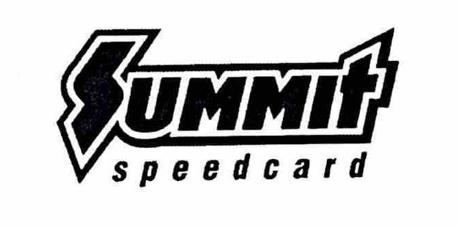 Trademark Logo SUMMIT SPEEDCARD