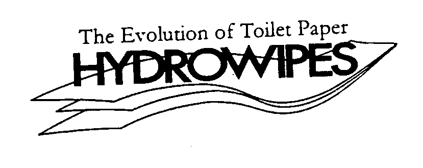  THE EVOLUTION OF TOILET PAPER HYDROWIPES