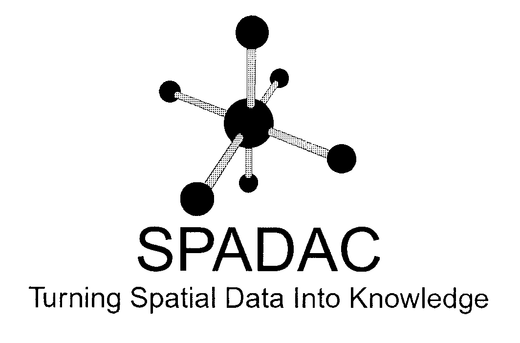 Trademark Logo SPADAC TURNING SPATIAL DATA INTO KNOWLEDGE