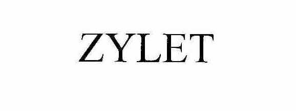Trademark Logo ZYLET
