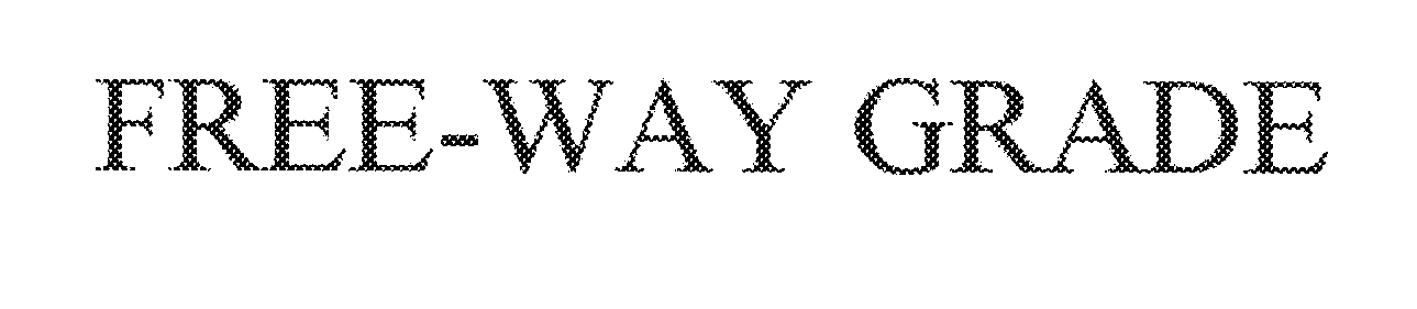 Trademark Logo FREE-WAY GRADE