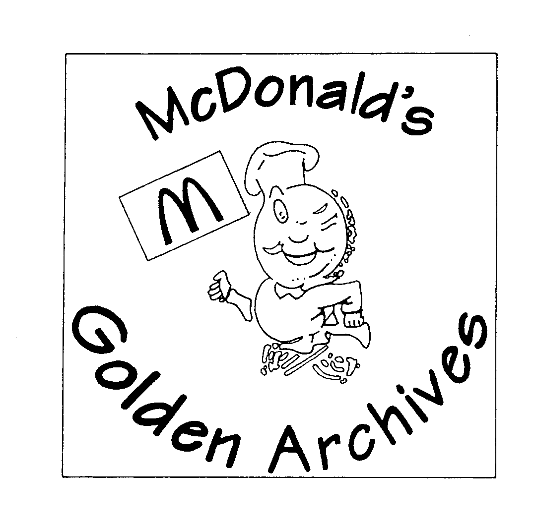 Trademark Logo MCDONALD'S GOLDEN ARCHIVES M