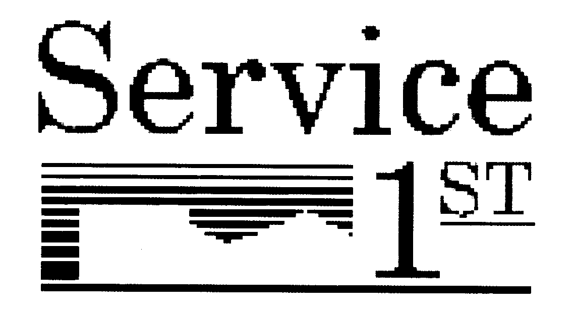 Trademark Logo SERVICE 1ST