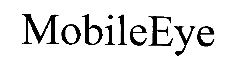 Trademark Logo MOBILEEYE