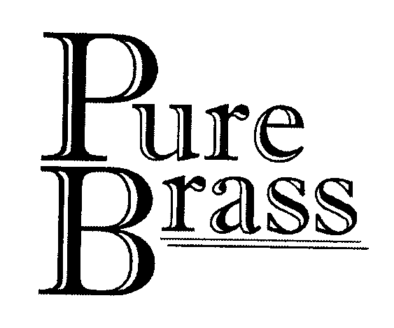 Trademark Logo PURE BRASS