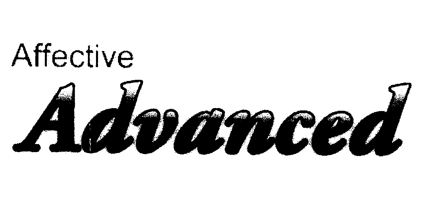 Trademark Logo AFFECTIVE ADVANCED