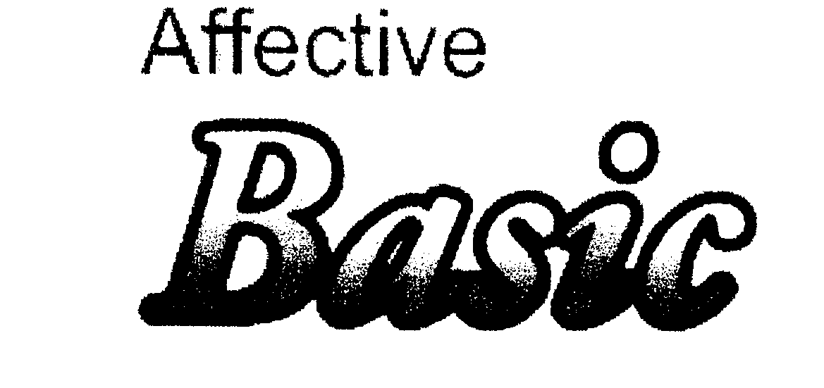 Trademark Logo AFFECTIVE BASIC