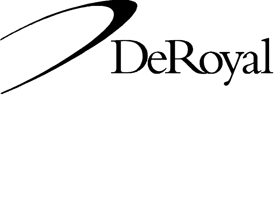 Trademark Logo DEROYAL