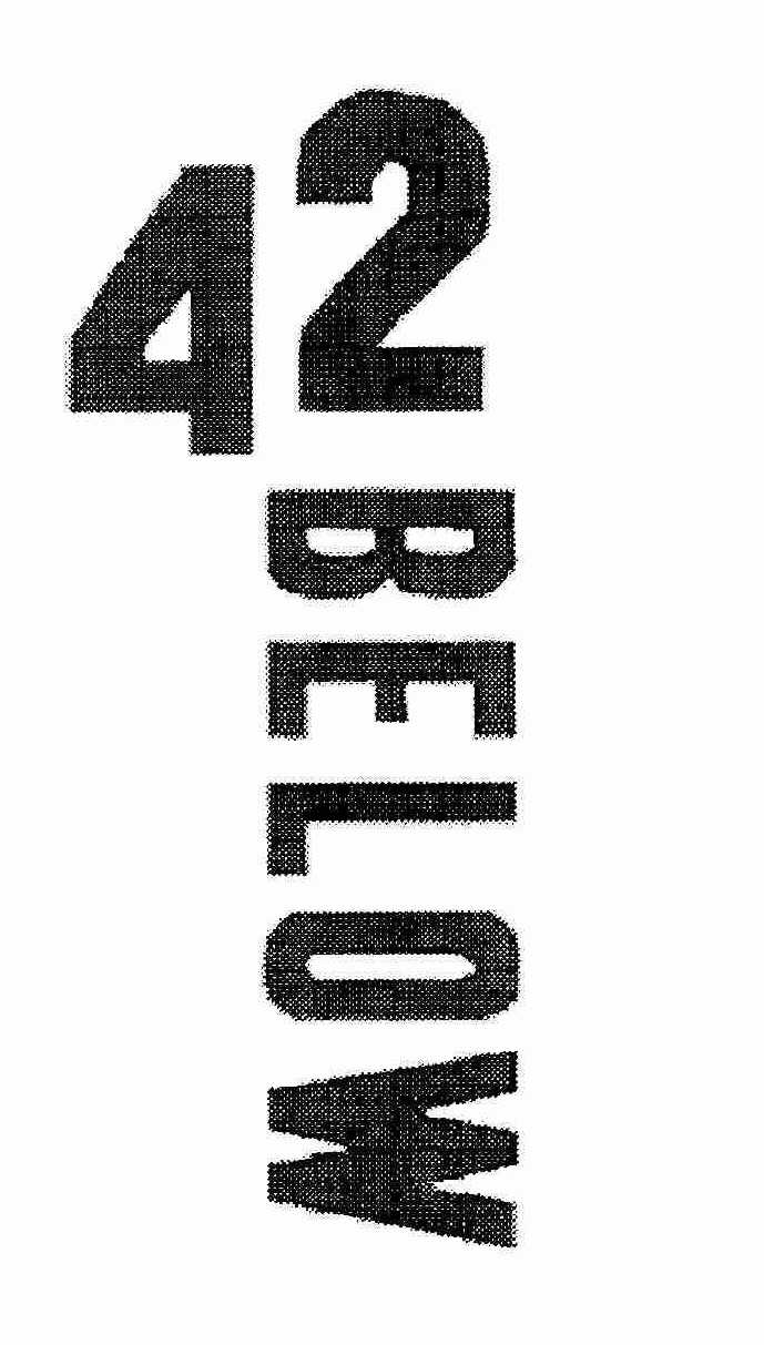 Trademark Logo 42 BELOW