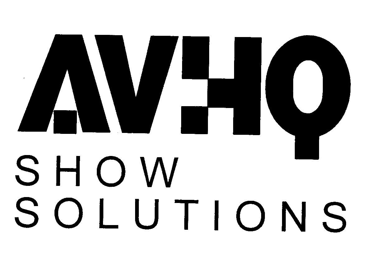 Trademark Logo AVHQ SHOW SOLUTIONS
