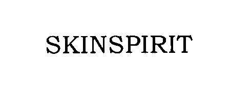 Trademark Logo SKINSPIRIT
