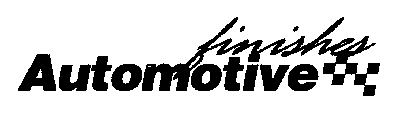 Trademark Logo AUTOMOTIVE FINISHES