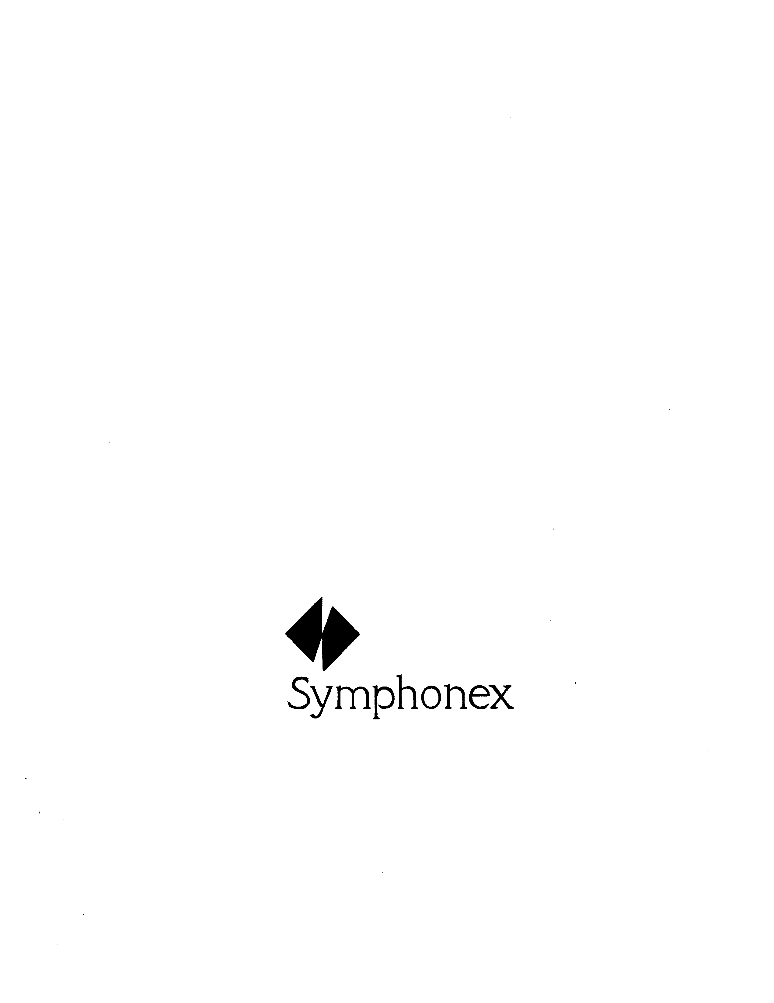 Trademark Logo SYMPHONEX