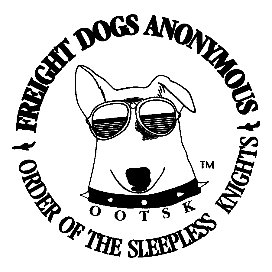 Trademark Logo FREIGHT DOGS ANONYMOUS.ORDER OF THE SLEEPLESS KNIGHTS. OOTSK