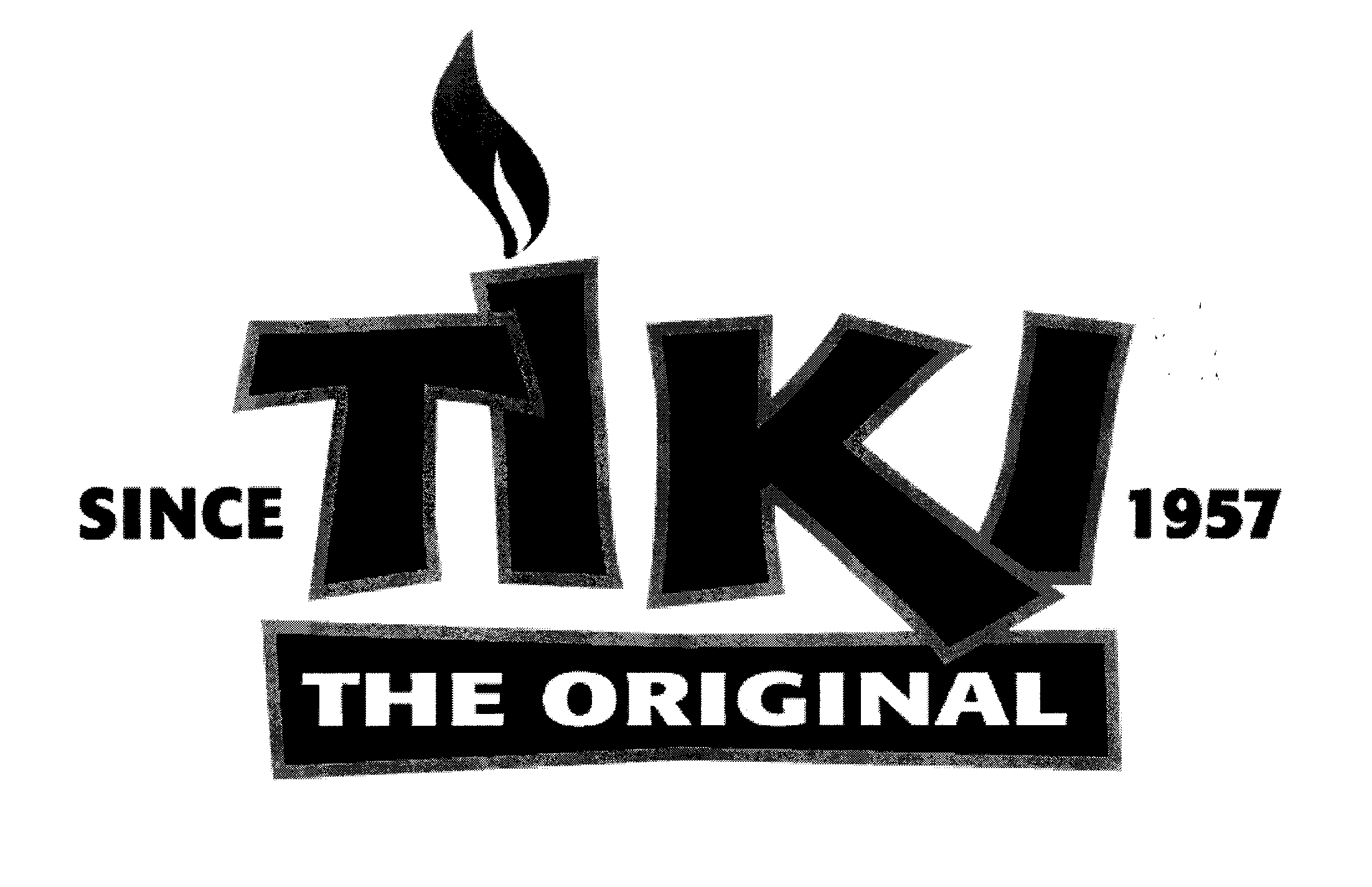 Trademark Logo TIKI THE ORIGINAL SINCE 1957