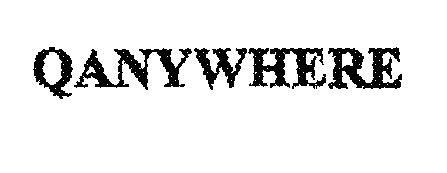 Trademark Logo QANYWHERE