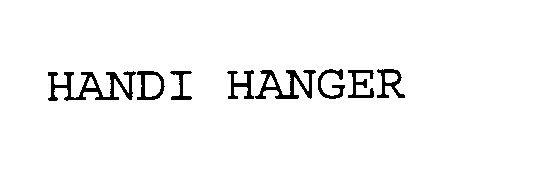  HANDI HANGER