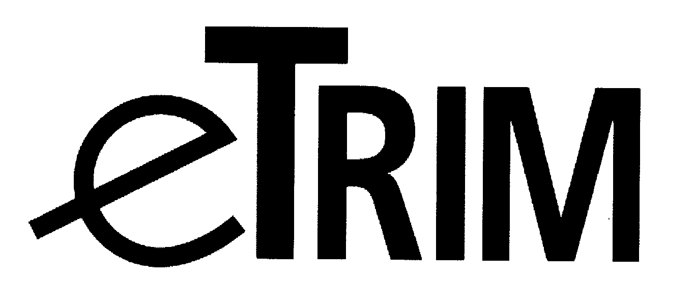 Trademark Logo ETRIM
