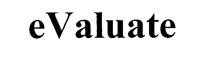 Trademark Logo EVALUATE